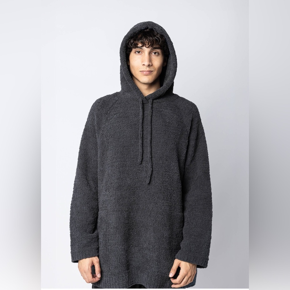 Sunday Citizen Snug Blanket Hoodie Charcoal OS